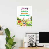 Colorful Playground Birthday Party Welcome Poster (Thuiskantoor)