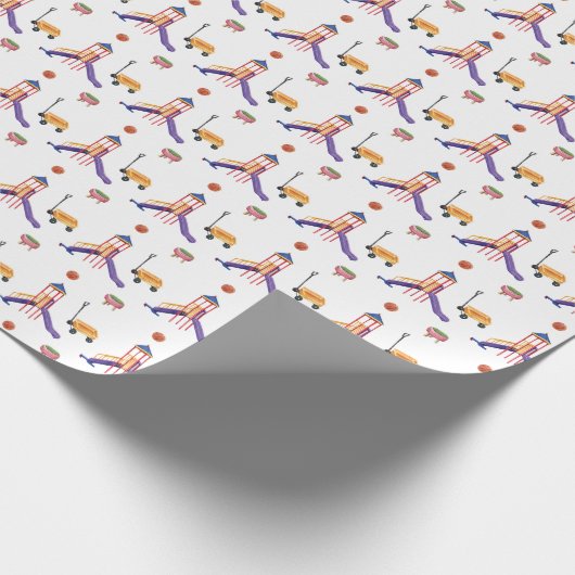 Colorful Playground  Cadeaupapier (Hoek)