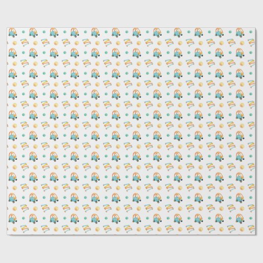 Colorful Playground  Cadeaupapier (Vlak)