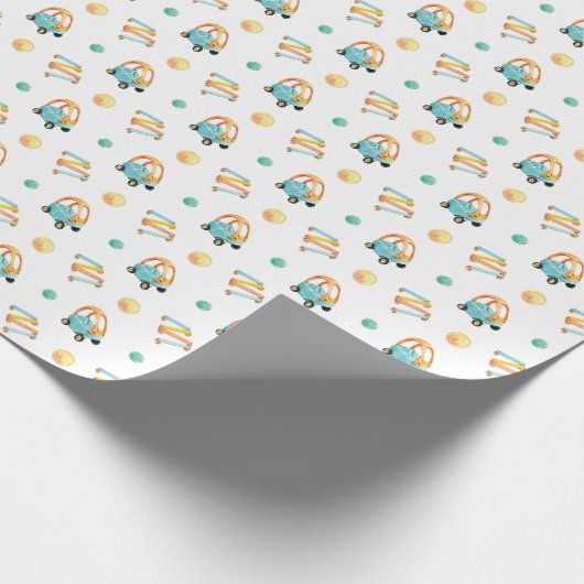 Colorful Playground  Cadeaupapier (Hoek)