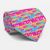 Colorful Podiatry Stropdas (Opgerold)