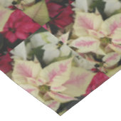 Colorful Poinsettias Pattern Holiday Tafelkleed (Gekanteld)
