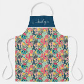 Colorful Polka Dot Cactus Pattern Schort (Voorkant)
