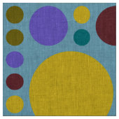 Colorful Polka Dot Circles Pattern #12 Stof (Swatch)