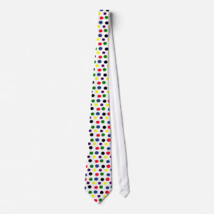 Colorful Polka Dot Fun Stropdas