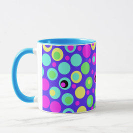 Colorful Polka Dot Party Mok
