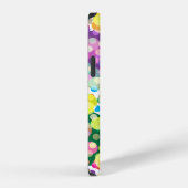 Colorful Polka Dot Pattern iPhone Hoesje (Rechterkant)