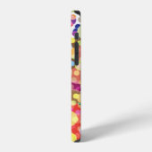 Colorful Polka Dot Pattern iPhone Hoesje (Linkerkant)