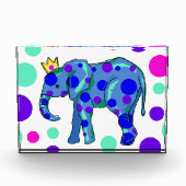 Colorful Polka Dot Photo Block Fotoblokken (Voorkant)
