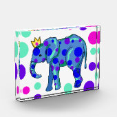 Colorful Polka Dot Photo Block Fotoblokken (Links)