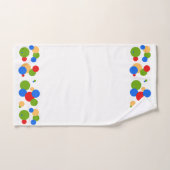 Colorful Polka Dots Bad Handdoek (Handdoek)