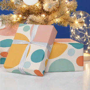 Colorful Polka Dots Cadeaupapier