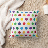 Colorful Polka Dots Cute Kinder Kussen (Deken)