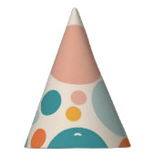 Colorful Polka Dots Feesthoedjes (Rechts)