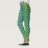 Colorful Polka Dots Girly Trendy Fashionable Yoga Leggings (Links)