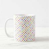 Colorful Polka Dots Koffiemok (Links)