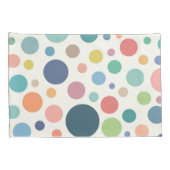 Colorful Polka Dots Kussensloop (Achterkant-Rechts)