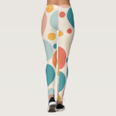 Colorful Polka Dots Leggings (Achterkant)