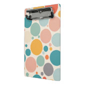 Colorful Polka Dots Mini Klembord (Angled2)
