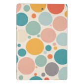 Colorful Polka Dots Mini Klembord (Achterkant)