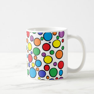 Colorful Polka Dots Mok