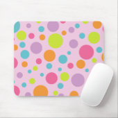 Colorful Polka Dots Mousepad Muismat (Met muis)