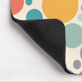 Colorful Polka Dots Muismat (Hoek)