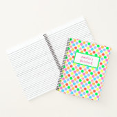 Colorful Polka Dots Notitieboek (Binnen)