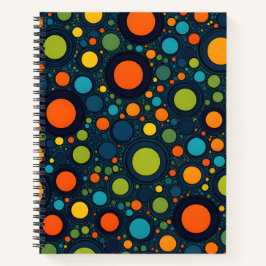 Colorful Polka Dots Notitieboek