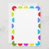 Colorful Polka Dots on White (Voorkant)