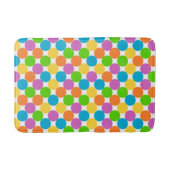 Colorful Polka Dots Pattern Badmat (Voorkant)
