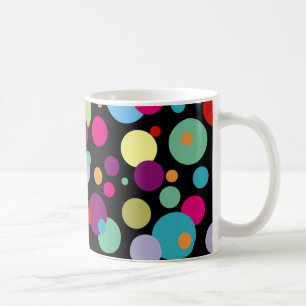 Colorful Polka Dots Pattern Koffiemok