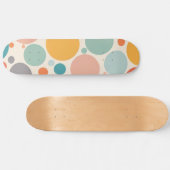 Colorful Polka Dots Persoonlijk Skateboard (Horizontaal)