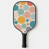 Colorful Polka Dots Pickleball Paddle (Achterkant)