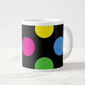Colorful Polka Dots, Polka Dot Pattern, geciteerd Grote Koffiekop (Voorkant rechts)