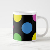 Colorful Polka Dots, Polka Dot Pattern, geciteerd Grote Koffiekop (Rechts)
