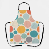 Colorful Polka Dots Schort (Voorkant)