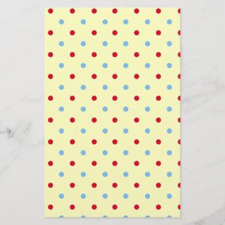 Colorful Polka Dots Scrapbook Paper Briefpapier