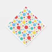 Colorful Polka Dots Servet (Hoek)