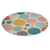 Colorful Polka Dots Snijplank (Hoek)