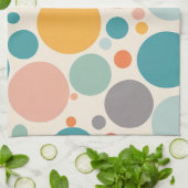 Colorful Polka Dots Theedoek (Gevouwen)