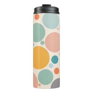 Colorful Polka Dots Thermosbeker