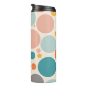 Colorful Polka Dots Thermosbeker (Geroteerd rechts)