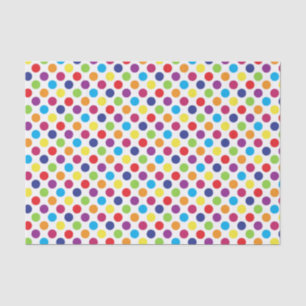 Colorful Polka Dots Tissuepapier