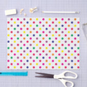 Colorful Polka Dots Tissuepapier (Craft)