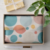 Colorful Polka Dots Tissuepapier (Geschenk)