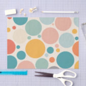 Colorful Polka Dots Tissuepapier (Craft)