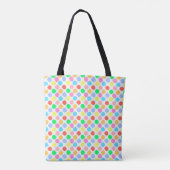 Colorful Polka Dots Tote Bag (Achterkant)