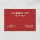 Colorful Polka Dots Visitekaartje (Achterkant)