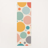 Colorful Polka Dots Yogamat (Voorkant)